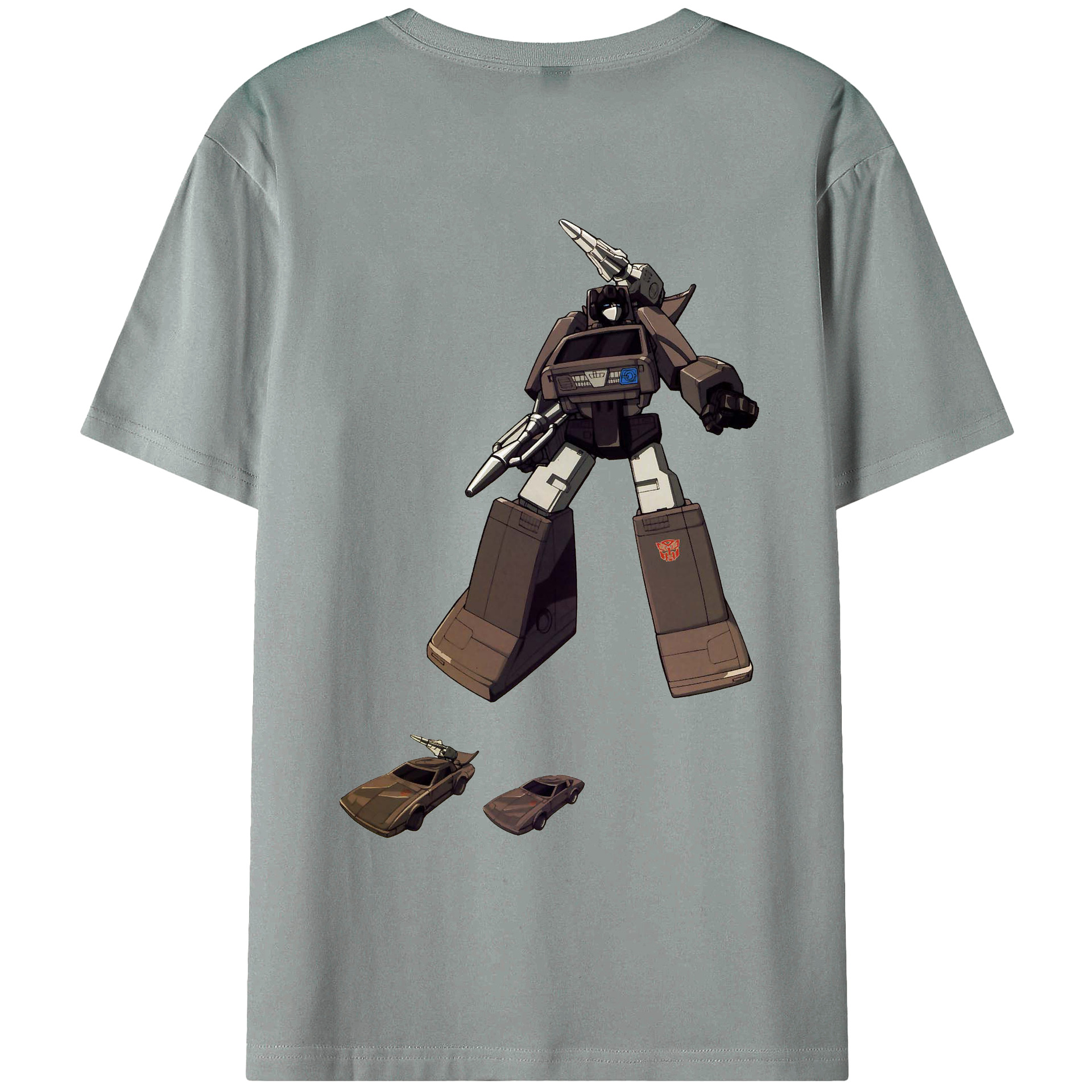 （画像用）  綿100％ メンズ半袖Tシャツ（バックプリント） 通気性
